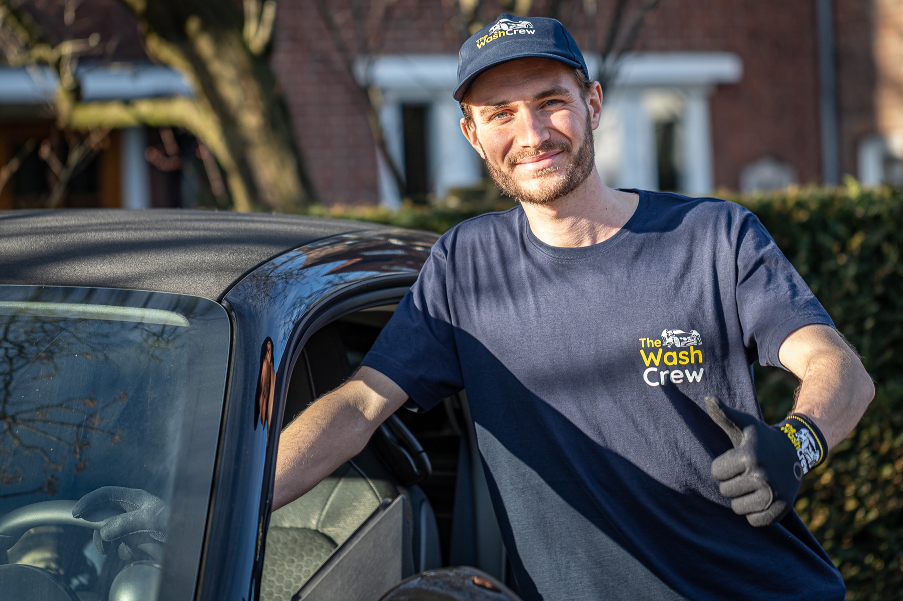 Portret van een medewerker van The Wash Crew